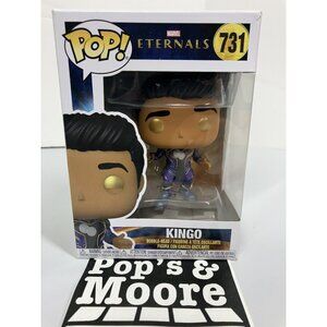 Funko Pop! Marvel Eternals: Kingo 731 Vinyl Figure With Box Damage